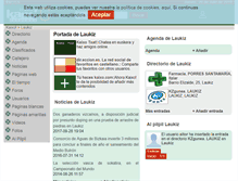 Tablet Screenshot of laukiz.kaixo.com