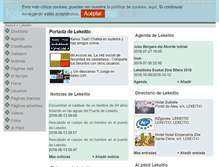 Tablet Screenshot of lekeitio.kaixo.com